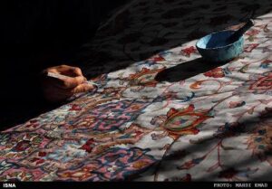 «نقش افشان» یکی از پرطرفدارترین طرح‌ها در بافت فرش ایرانی